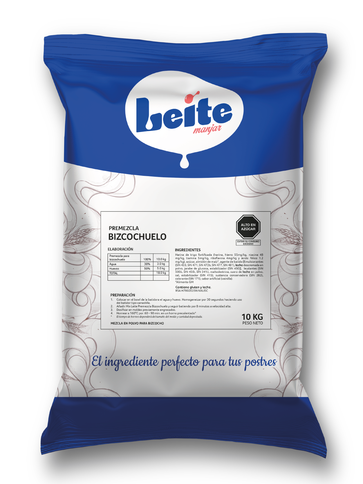 Mix Leite Bizcochuelo