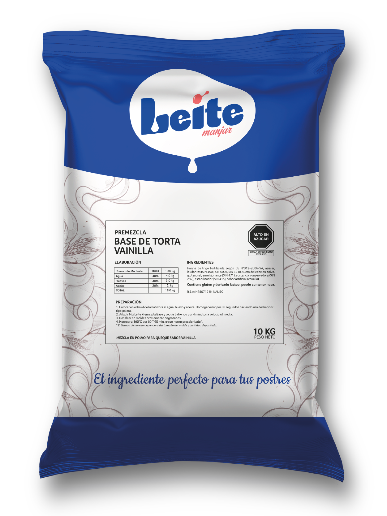 Mix Leite Base de Torta Vainilla