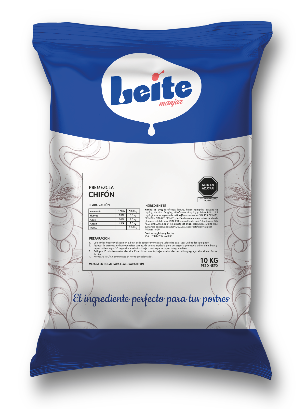Mix Leite Chifón