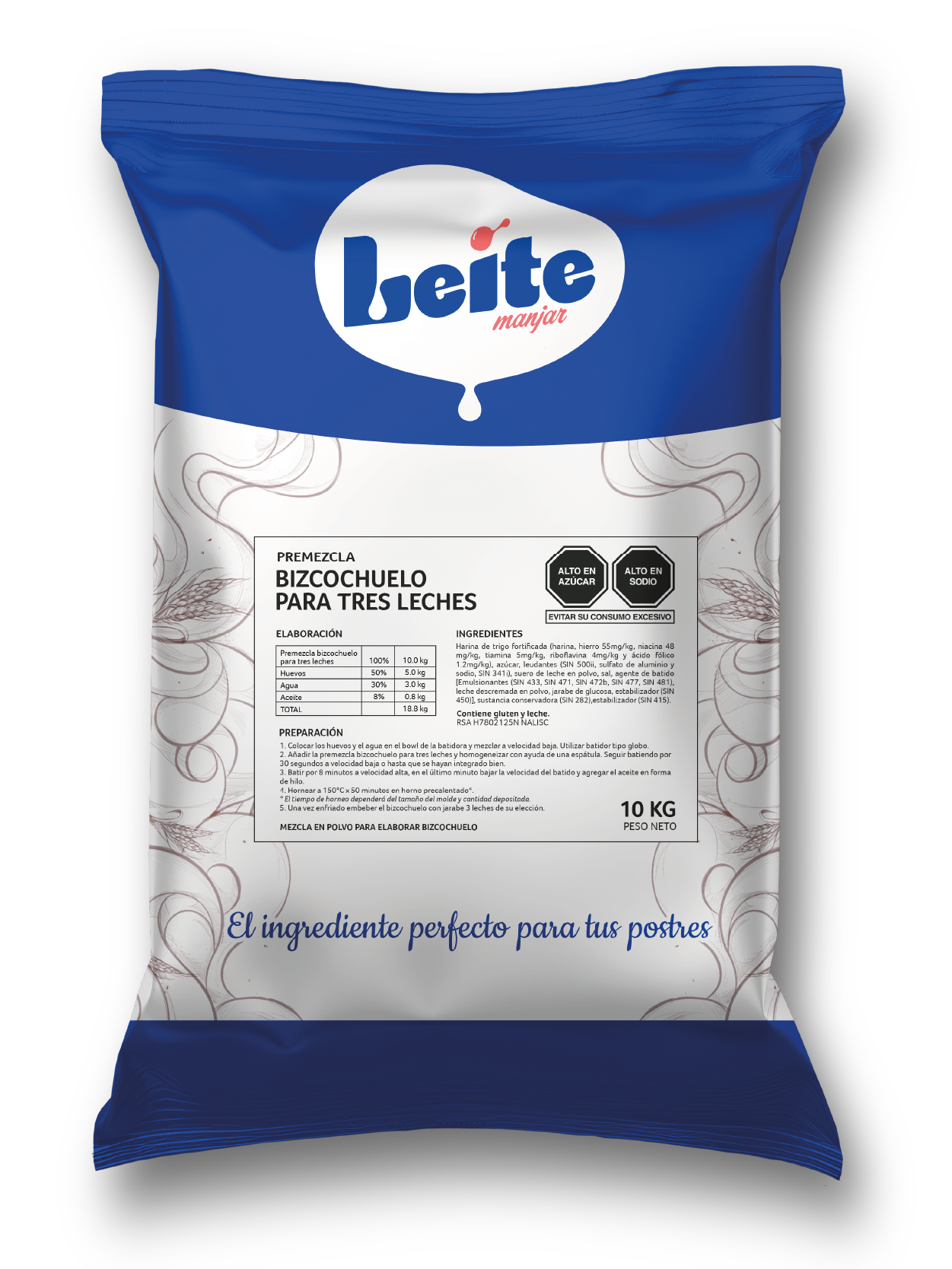 Mix Leite Bizcochuelo para Tres Leches